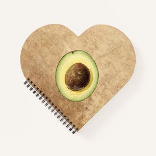 Half an Avocado Illustration Notebook