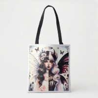Half Angel Devil Dark Beauty Broken Wing Fairy