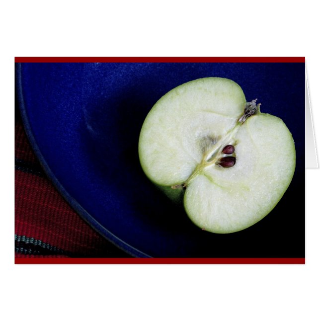 Half apple (Front Horizontal)