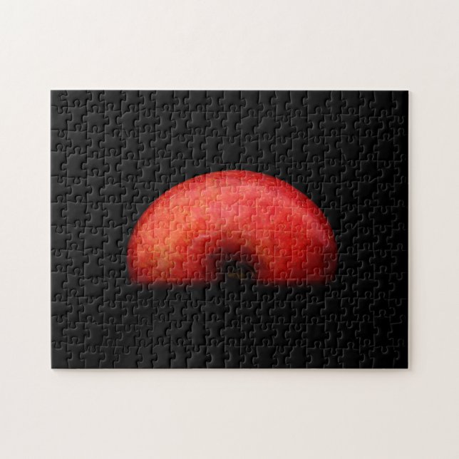 Half Apple - Challenging Jigsaw Puzzle (Horizontal)