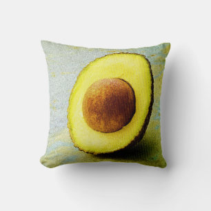 "Half Avocado" Cute Photo. Buy Now Cushion