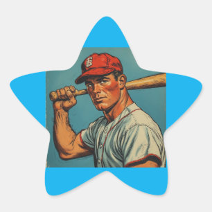 Half Baked Star Sticker