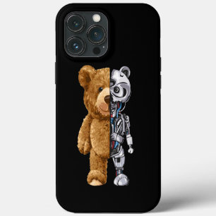 Half Bear Half Robot iPhone 13 Pro Max Case