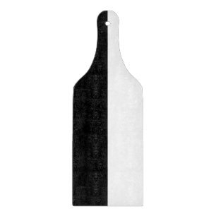 Half Black And Half White Middle Customise This Cutting Board