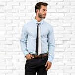 Half Black and White Colorblock Tie<br><div class="desc">A half-black and half-white tie. You can edit this tie and change the background colour and create a different colour with the black portion of tie.</div>