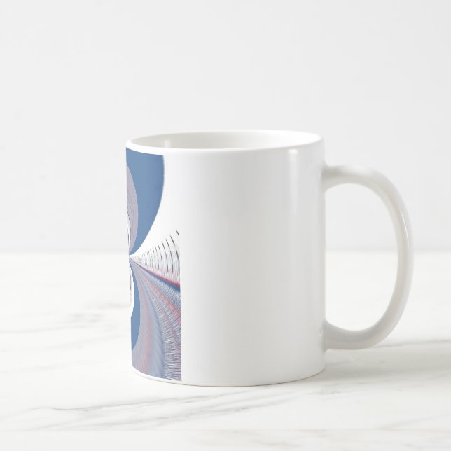 Half Blue Coffee Mug (Right)