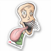 Half-Body Larry Sticker