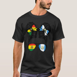 Half Bolivian Half Guatemalan Girl Bolivia Kids T-Shirt