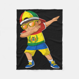 Half Bolivian Half Ukrainian Boy Bolivia Ukraine F Fleece Blanket