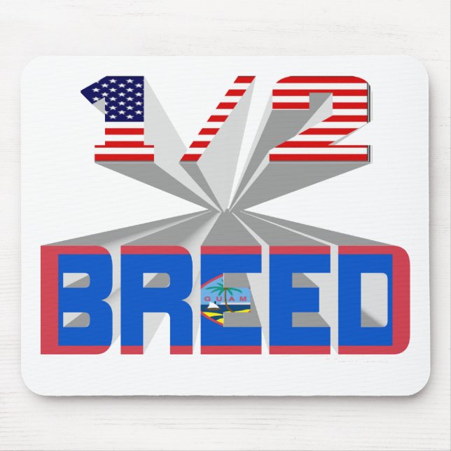 Half Breed - Guam Mouse Pad (Front)