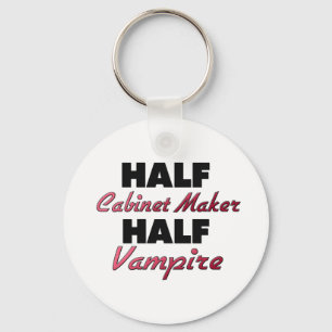 Half Cabinet Maker Half Vampire Key Ring