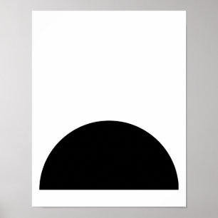 Half Circle Poster Print