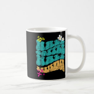 Half coffee half bartender coffee lover distressed mug