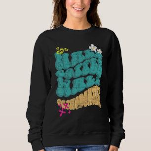 Half Coffee Half Orthodontist Coffee  Distressed Sweatshirt