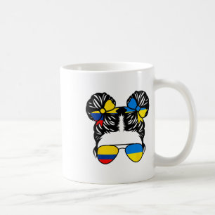 Half Colombian Half Ukrainian Girl Colombia Kids H Coffee Mug