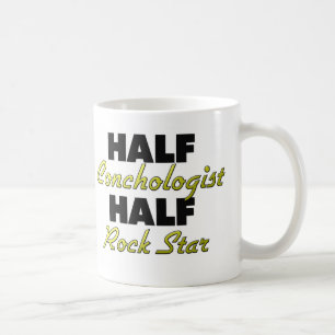 Half Conchologist Half Rock Star Coffee Mug