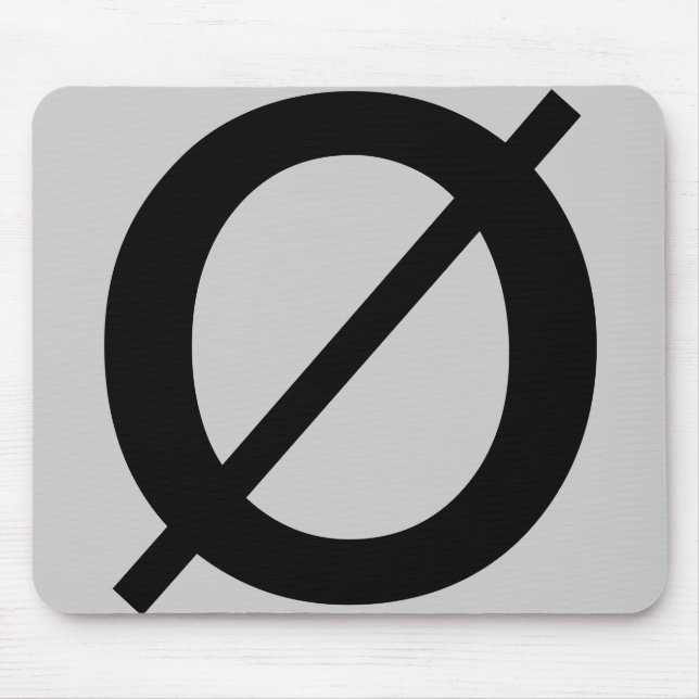 Half Diminished Mouse Mat (Front)