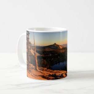 Half Dome and Clouds Rest at Sunset - Yosemite Coffee Mug