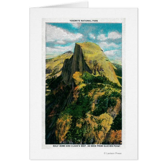 Half Dome and Cloud's Rest from Glacier Point (Front)