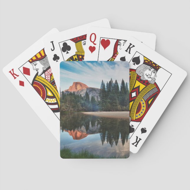 Half Dome and Merced Playing Cards (Back)