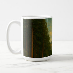 Half Dome and Trees from Yosemite Valley  Coffee Mug