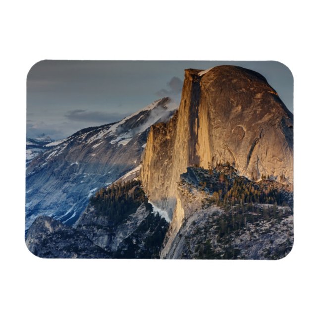 Half Dome at Sunset Magnet (Horizontal)