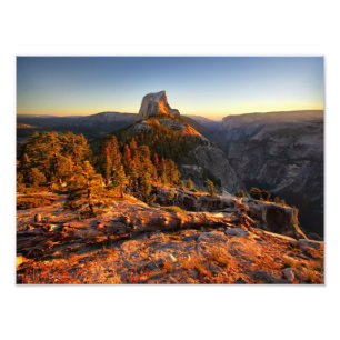 Half Dome at Sunset - Yosemite Photo Print