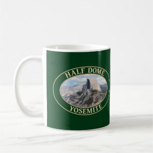 Half Dome at Yosemite National Park in California Coffee Mug