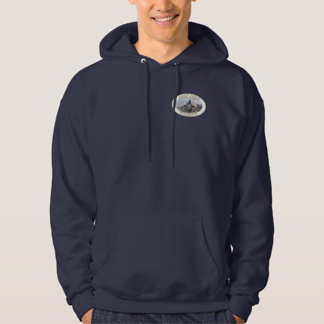 Half Dome at Yosemite National Park in California Hoodie (Front)