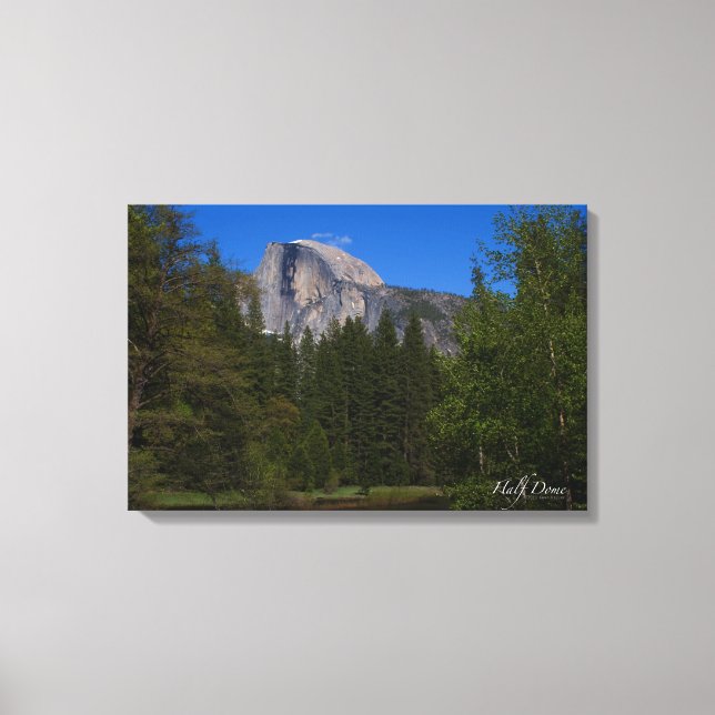Half Dome Canvas Print (Front)