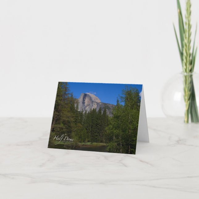 Half Dome Card (Front)