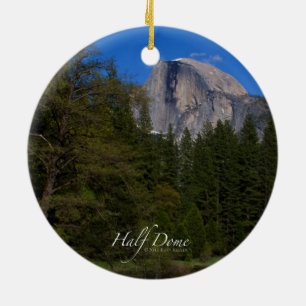 Half Dome Ceramic Tree Decoration