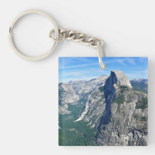 Half Dome from Glacier Point, Yosemite, CA Key Ring