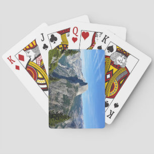 Half Dome from Glacier Point, Yosemite, CA Playing Cards
