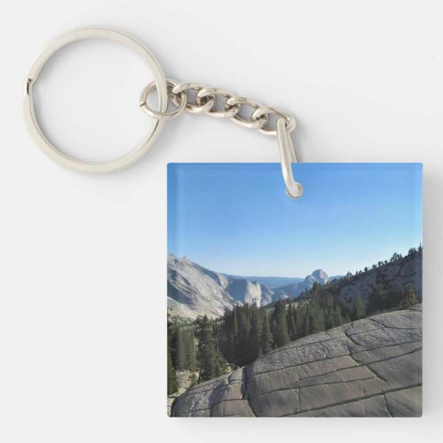 Half Dome from Olmstead Point, Yosemite, CA Key Ring (Front)