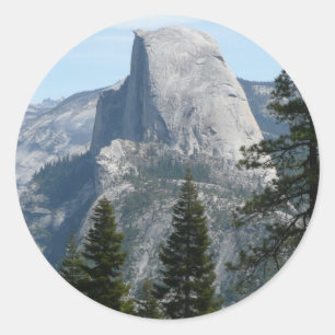 Half Dome from Panorama Trail I Classic Round Sticker