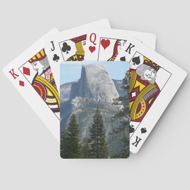 Half Dome from Panorama Trail I Playing Cards (Back)