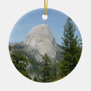 Half Dome from Panorama Trail II Ceramic Ornament