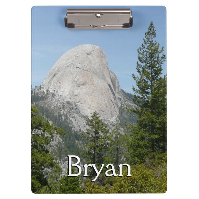 Half Dome from Panorama Trail II Clipboard (Front)