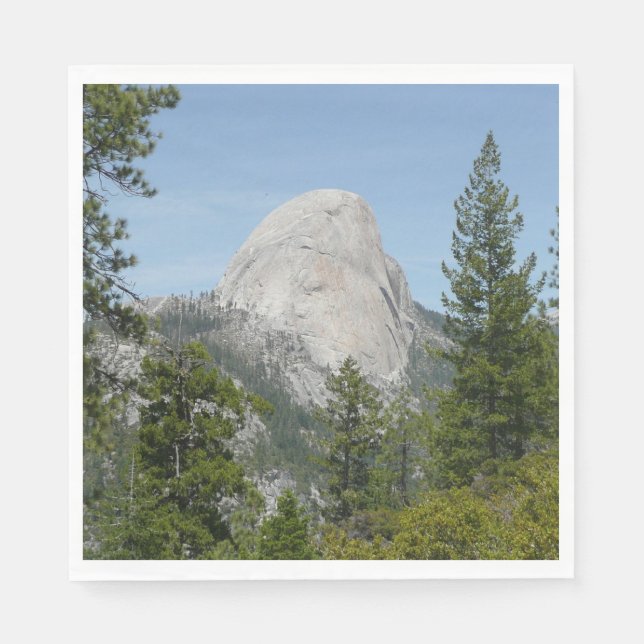 Half Dome from Panorama Trail II Napkin (Front)