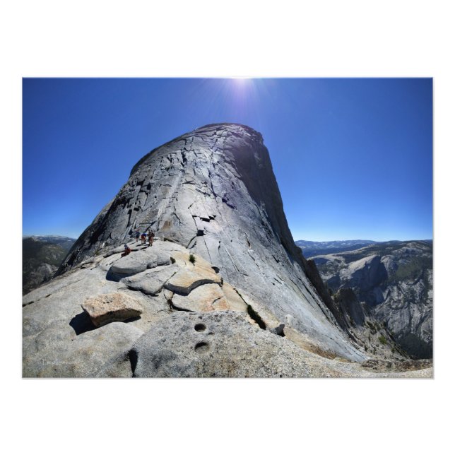 Half Dome from the Base of the Cables - Yosemite Photo Print (Front)