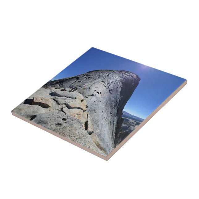 Half Dome from the Base of the Cables - Yosemite Tile (Side)