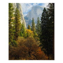 Half Dome in Fall Poster (Yosemite National Park)