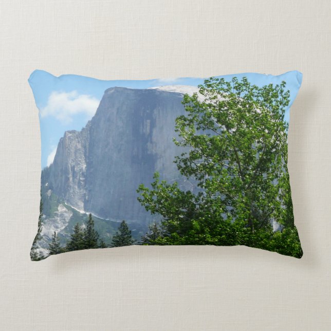 Half Dome in Summer from Yosemite National Park Decorative Cushion (Front)