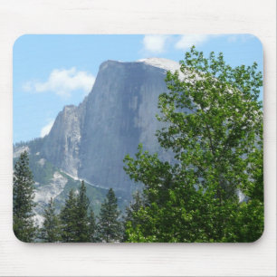 Half Dome in Summer from Yosemite National Park Mouse Pad