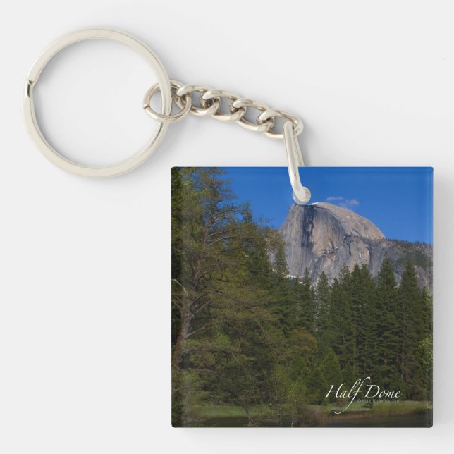Half Dome Key Ring (Front)