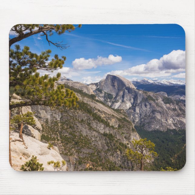 Half Dome landscape, California Mouse Pad (Front)