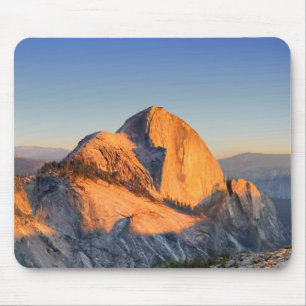 Half Dome Sunset from Mt Watkins - Yosemite Mouse Pad