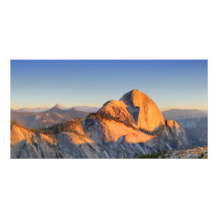 Half Dome Sunset from Mt Watkins - Yosemite Photo Print