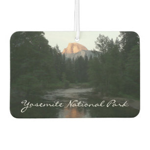 Half Dome Sunset in Yosemite National Park Car Air Freshener